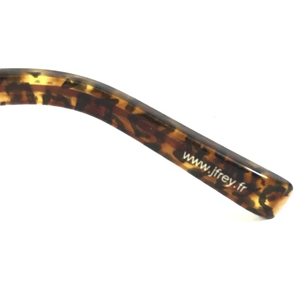 J.F. Rey Eyeglasses Frames JF2554 3095 Matte Red Brown Tortoise 54-15-136